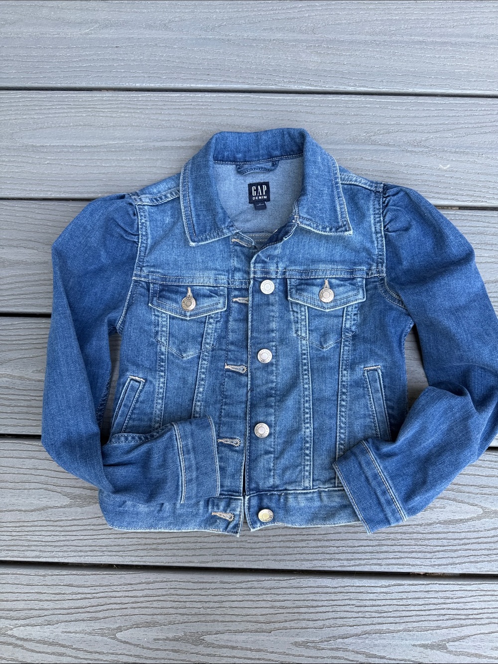 GAP Girls Denim Jean Jacket in Blue